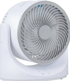 Tischventilator 871125243611 weiß Kunststoff B/H/L: ca. 12x19,5x24 cm