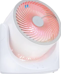 Tischventilator 871125243611 weiß Kunststoff B/H/L: ca. 12x19,5x24 cm