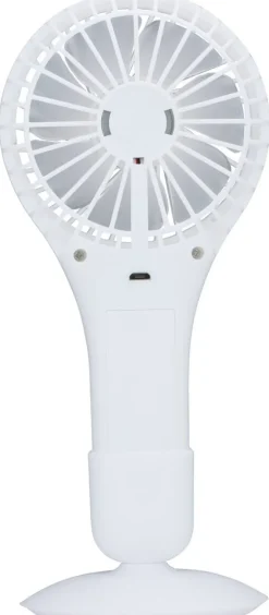 Tischventilator 871125250357 weiß Kunststoff B/H/L: ca. 9,5x3,5x19,5 cm