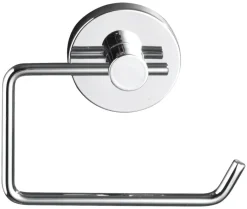 Toilettenpapierhalter Chrom Stahl B/H/L: ca. 13,5x10,5x3,7 cm