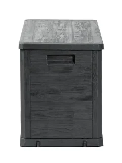 Toomax Aufbewahrungsbox Woodys 280 anthrazit Kunststoff B/H/T: ca. 118x56x45 cm