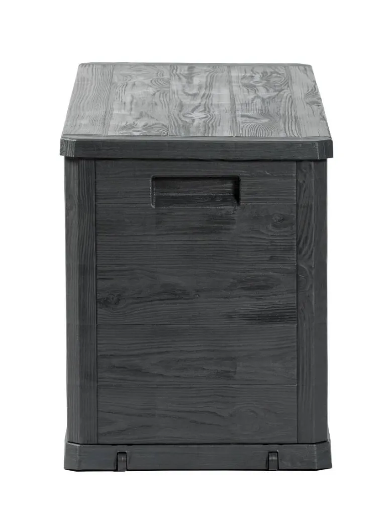 Toomax Aufbewahrungsbox Woodys 280 anthrazit Kunststoff B/H/T: ca. 118x56x45 cm