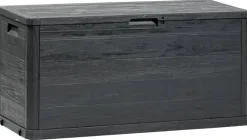 Toomax Aufbewahrungsbox Woodys 280 anthrazit Kunststoff B/H/T: ca. 118x56x45 cm