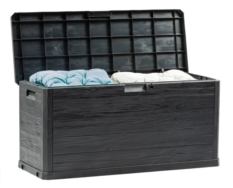 Toomax Aufbewahrungsbox Woodys 280 anthrazit Kunststoff B/H/T: ca. 118x56x45 cm