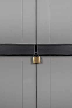 Toomax Kunststoffschrank grau B/H/T: ca. 64x165x37 cm
