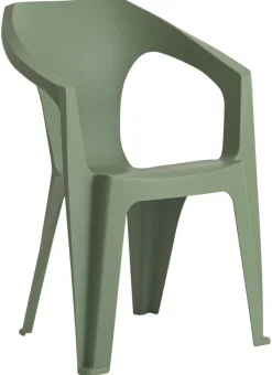 Toomax Stapelstuhl Marina salbei Kunststoff B/H/L: ca. 55x83x59 cm