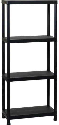 Toomax Steckregal schwarz B/H/T: ca. 60x138x30 cm