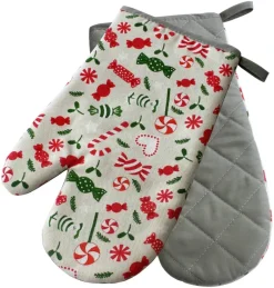 Topfhandschuh multicolor Polyester B/L: ca. 17x29 cm