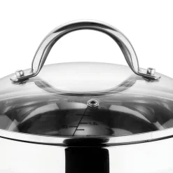 Topfset Gourmet silber Edelstahl 8 tlg.