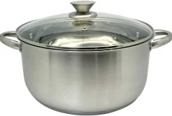 Topf silber Edelstahl