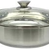 Topf silber Edelstahl