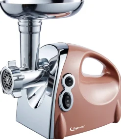 Topmatic Fleischwolf MG-1200.3 roségold Edelstahl Kunststoff B/H/T: ca. 23x21x41 cm