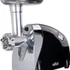 Topmatic Fleischwolf MG-1200.4 schwarz Kunststoff Edelstahl B/H/L: ca. 17,8x21,5x28 cm