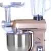 Topmatic Küchenmaschine PKM-1800.1BG roségold Kunststoff Edelstahl Glas B/H/T: ca. 23x64x48 cm ca. 5 l