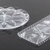 Tortenplatte glasklar B/H/L: ca. 15x1,8x34 cm