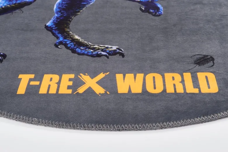 T-Rex World Kinderteppich blau D: ca. 100 cm