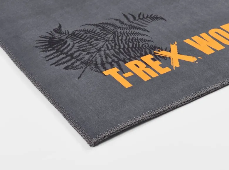 T-Rex World Kinderteppich blau B/L: ca. 100x160 cm