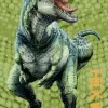 T-Rex World Kinderteppich grün B/L: ca. 100x160 cm