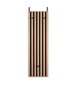 Türgarderobe Grace Eiche Artisan Nachbildung schwarz B/H/T: ca. 30x100x7 cm