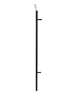 Türgarderobe Grace Eiche Artisan Nachbildung schwarz B/H/T: ca. 30x100x7 cm