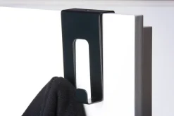 Türgarderobe Hook 2 anthrazit pulverbeschichtet Metall B/H/T: ca. 5,01x8x4,2 cm