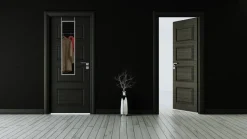 Türhängespiegel Bea silber Optik B/H: ca. 30x120 cm