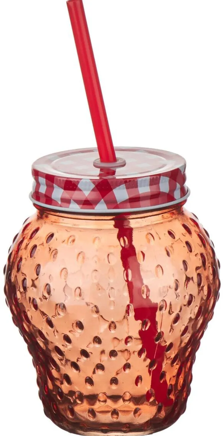 Trinkglas rot