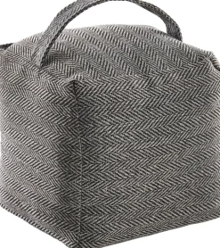Türstopper grau Polyester B/H/L: ca. 15x15x15 cm