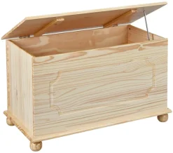 Truhe Emel natur B/H/T: ca. 89x53x47 cm