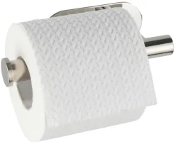 Turbo-Loc Toilettenpapierhalter silber Metall B/H/T: ca. 4,5x16x7 cm