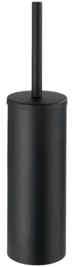 Turbo-Loc WC-Garnitur schwarz Edelstahl