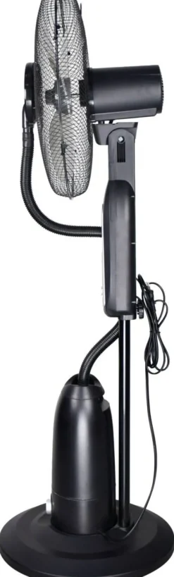 Turmventilator TSP40-RC schwarz Kunststoff Metall H/D: ca. 123x40 cm