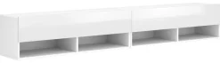 TV-Board Derby weiß matt weiß Hochglanz B/H/T: ca. 280x30x31 cm