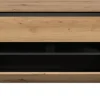 TV-Lowboard Canu basaltgrau Nachbildung Artisan Oak Nachbildung B/H/T: ca. 55x184x44 cm