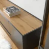 TV-Lowboard City Eiche Wotan Nachbildung anthrazit B/H/T: ca. 170x40x45 cm