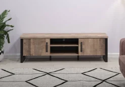 TV-Lowboard Emile Eiche Tabak Nachbildung B/H/T: ca. 166x50x45 cm