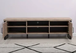 TV-Lowboard Emile Eiche Tabak Nachbildung B/H/T: ca. 166x50x45 cm