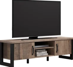 TV-Lowboard Emile Eiche Tabak Nachbildung B/H/T: ca. 166x50x45 cm
