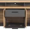 TV-Lowboard Esteban Eiche Evoke Oak Nachbildung anthrazit B/H/T: ca. 180x66x47 cm