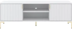 TV-Lowboard FLINN weiß matt B/H/T: ca. 140x50x40 cm