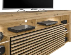 TV-Lowboard Goal 2.0 Eiche Artisan Nachbildung B/H/T: ca. 179x67x44 cm