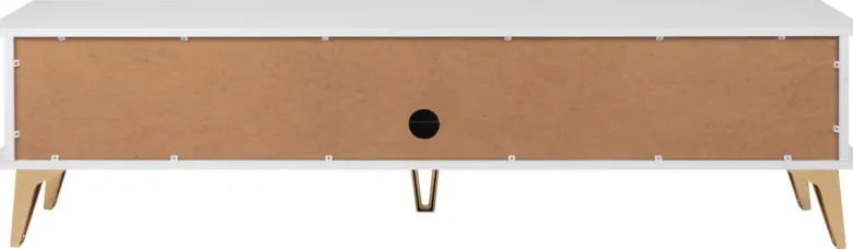 TV-Lowboard Istanbul weiß glänzend B/H/T: ca. 180x48x35 cm