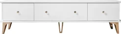 TV-Lowboard Istanbul weiß glänzend B/H/T: ca. 180x48x35 cm