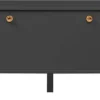 TV-Lowboard Izmir anthrazit Kupfer B/H/T: ca. 180x52x36 cm