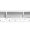 TV-Lowboard Izmir weiß Kupfer B/H/T: ca. 180x52x36 cm