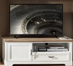TV-Lowboard Jasmin Eiche Artisan Nachbildung Pinie Nachbildung B/H/T: ca. 143x54x51 cm
