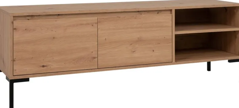 TV-Lowboard Korsika Eiche Artisan Nachbildung B/H/T: ca. 150x49x40 cm