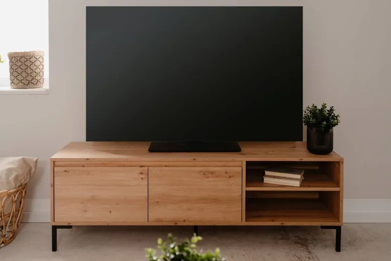 TV-Lowboard Korsika Eiche Artisan Nachbildung B/H/T: ca. 150x49x40 cm