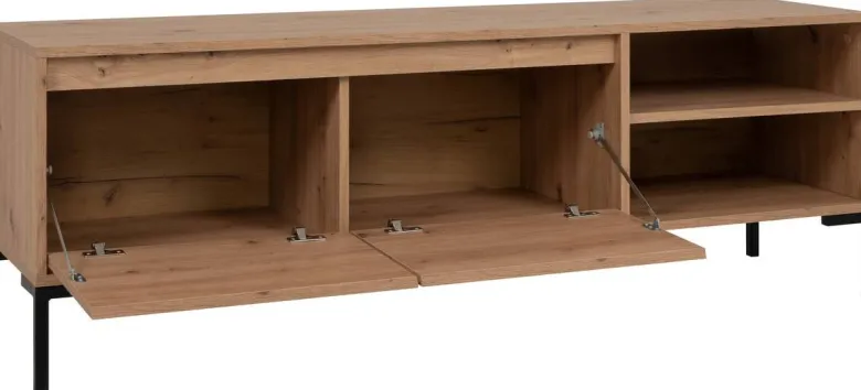 TV-Lowboard Korsika Eiche Artisan Nachbildung B/H/T: ca. 150x49x40 cm