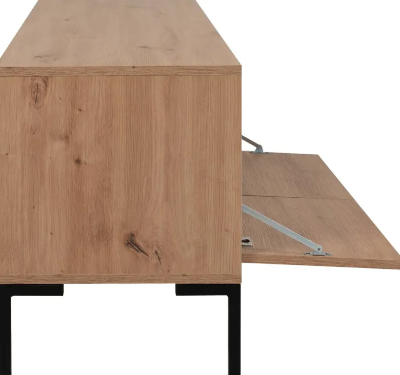 TV-Lowboard Korsika Eiche Artisan Nachbildung B/H/T: ca. 150x49x40 cm